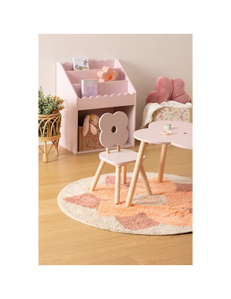 Chaise Pour Enfant Fleur Rose Atmosphera For Kids