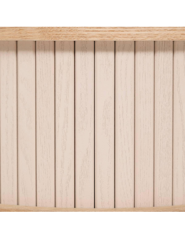 Table De Chevet 2 portes Nysos D40 Beige Atmosphera