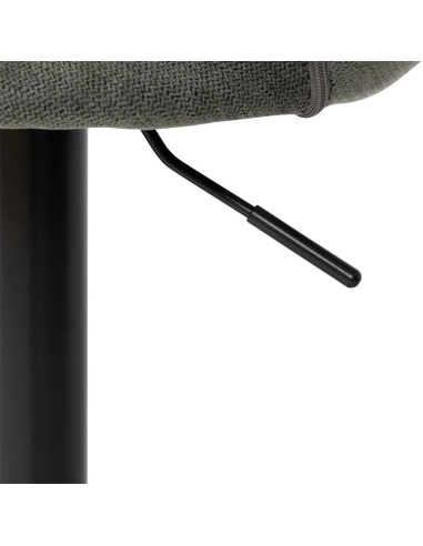 Chaise de bar haute ajustable Sasha PU Vert Cèdre Atmosphera