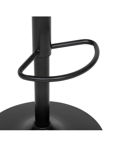 Chaise de bar haute ajustable Sasha PU Vert Cèdre Atmosphera