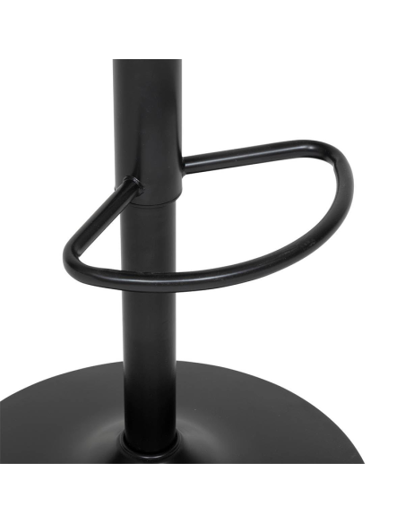 Chaise de bar haute ajustable Sasha PU Vert Cèdre Atmosphera