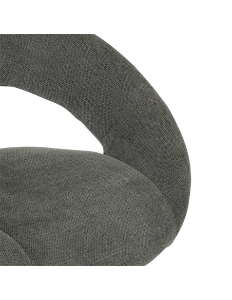 Chaise de bar haute ajustable Sasha PU Vert Cèdre Atmosphera