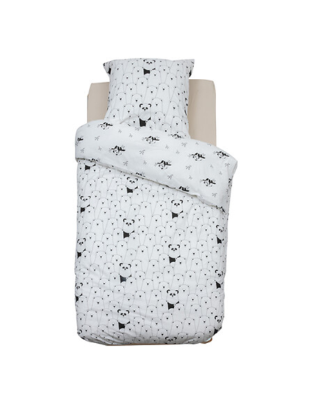 Parure de lit pour enfant Panda 140x200 Atmosphera For Kids