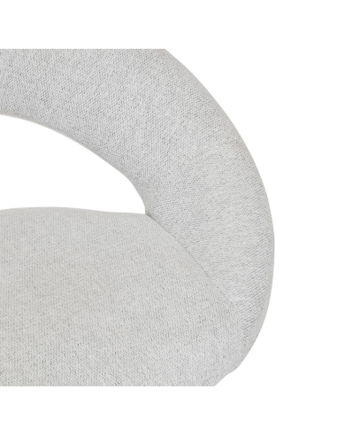 Chaise de bar haute ajustable Sasha PU Gris Clair Atmosphera