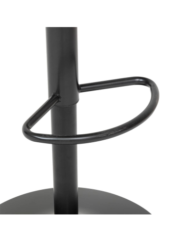 Chaise de bar haute ajustable Delek PU Beige Atmosphera