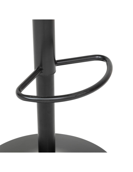 Chaise de bar haute ajustable Delek PU Beige Atmosphera