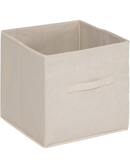Banc De Rangements Tidy Box Avec 2 Paniers En Bambou Marron Five