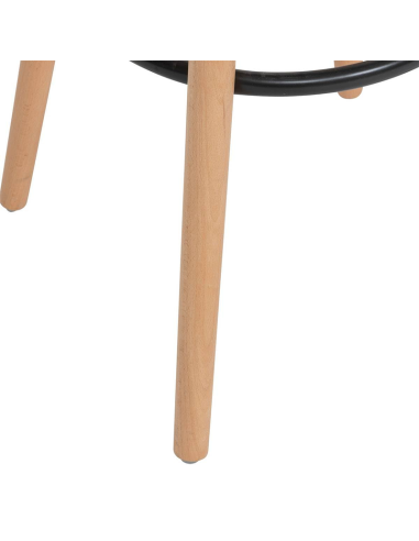 Chaise de bar haute Maxon Blanc Atmosphera