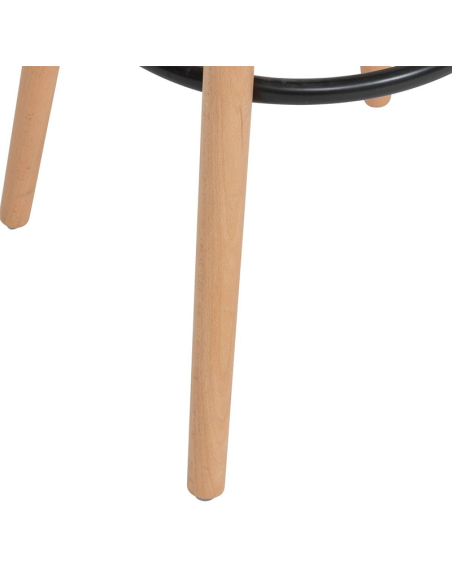 Chaise de bar haute Maxon Blanc Atmosphera