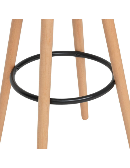 Chaise de bar haute Maxon Blanc Atmosphera