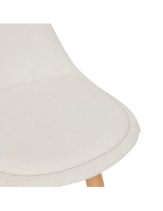 Chaise de bar haute Maxon Blanc Atmosphera 2