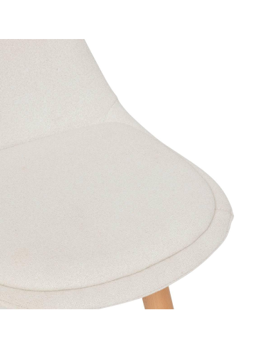 Chaise de bar haute Maxon Blanc Atmosphera