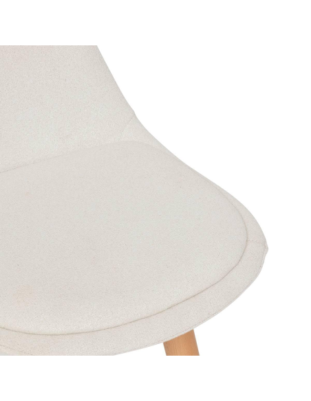 Chaise de bar haute Maxon Blanc Atmosphera