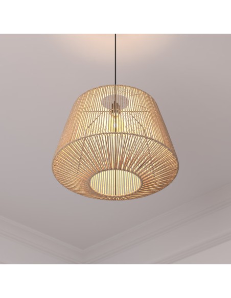 Suspension corde Jily Naturel D48 Atmosphera