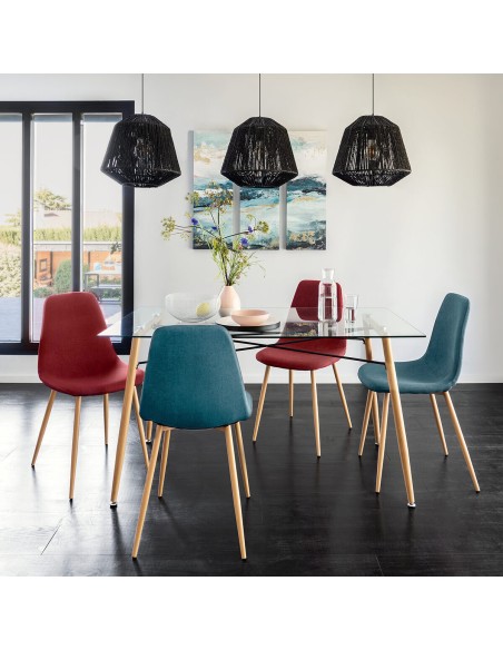 Suspension corde Jily Noir D29 Atmosphera