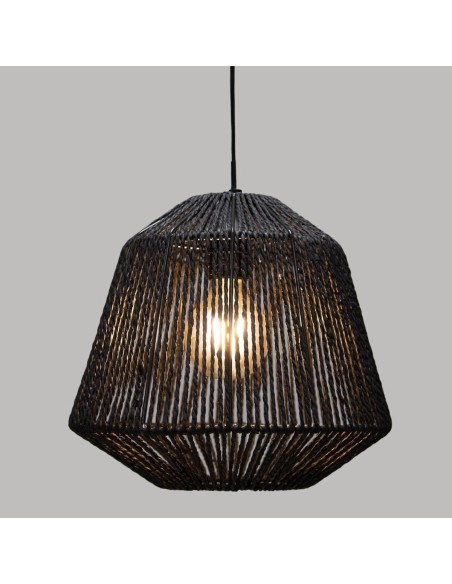 Suspension corde Jily Noir D29 Atmosphera