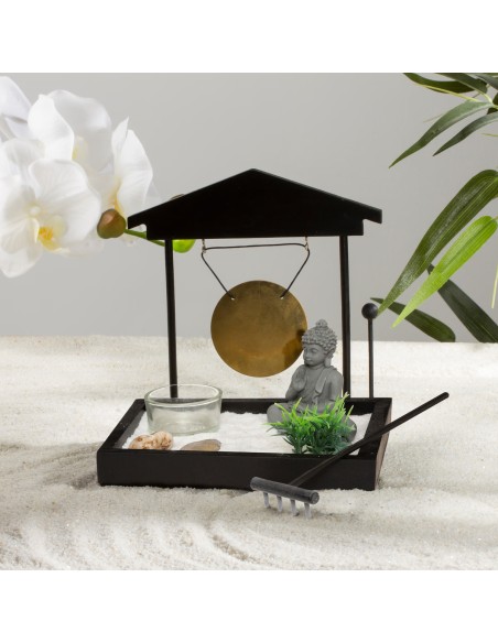 Jardin Zen deco en bois devika Atmosphera