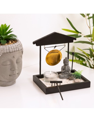 Jardin Zen deco en bois devika Atmosphera