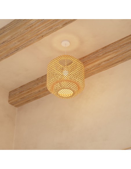 Suspension bambou Liby Naturel D40 Atmosphera