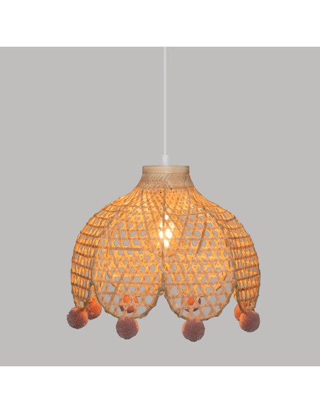 Suspension bambou enfant Campagne H22 Beige Atmosphera For Kids