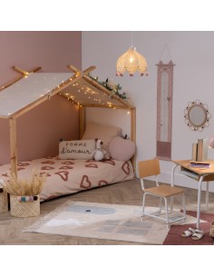 Suspension bambou enfant Campagne H22 Beige Atmosphera For Kids 2