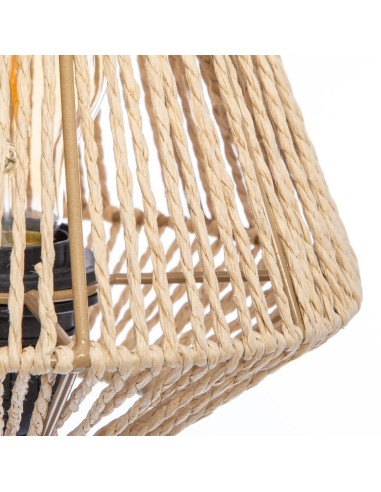 Lampe Droit En Métal Jily Naturel H34 Atmosphera