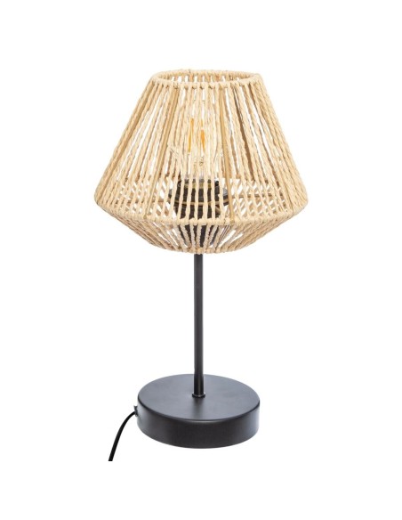 Lampe Droit En Métal Jily Naturel H34 Atmosphera