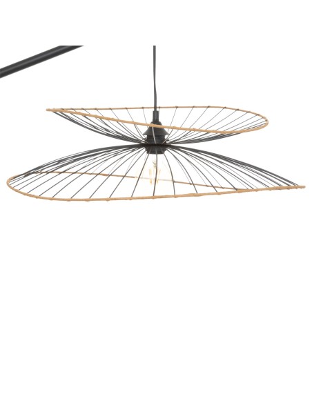 Lampadaire Arc Alara Noir H177 Atmosphera