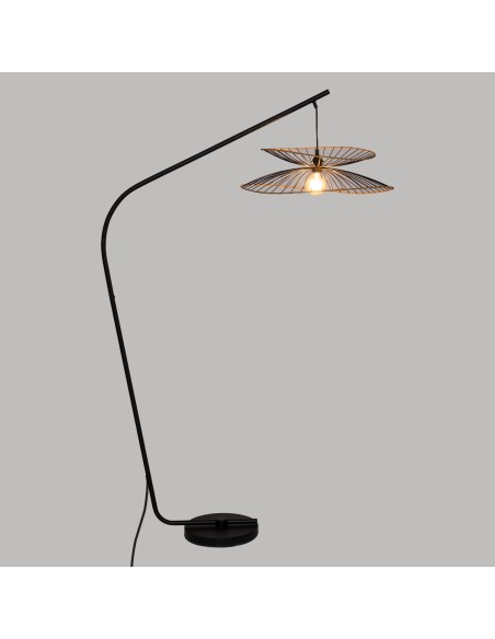 Lampadaire Arc Alara Noir H177 Atmosphera