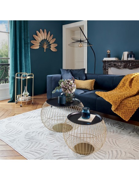 Lampadaire Arc Alara Noir H177 Atmosphera