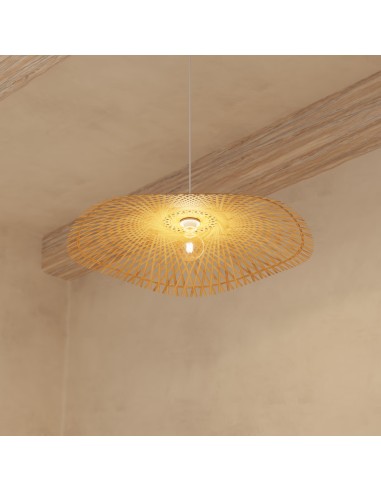 Suspension bambou Tess Naturel D75 Atmosphera