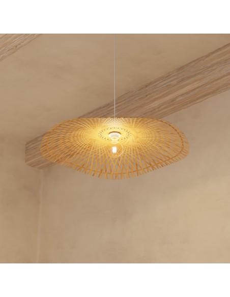 Suspension bambou Tess Naturel D75 Atmosphera