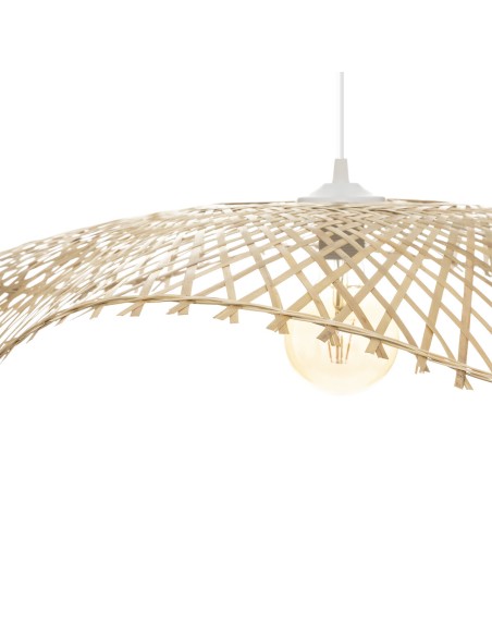 Suspension bambou Tess Naturel D75 Atmosphera