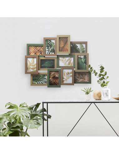 Pêle mêle Julia 12 photos MDF Multicolore Atmosphera