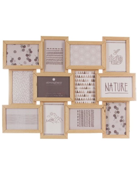 Pêle mêle Mia 12 photos 10x15 Naturel Atmosphera