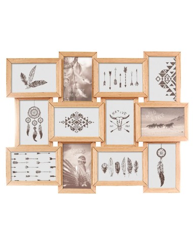 Pêle mêle Mia 12 photos 10x15 Naturel Atmosphera