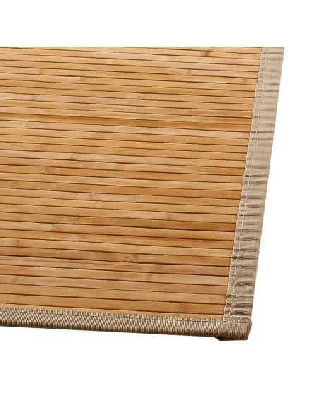 Tapis de bain bambou latté 120x170 Five