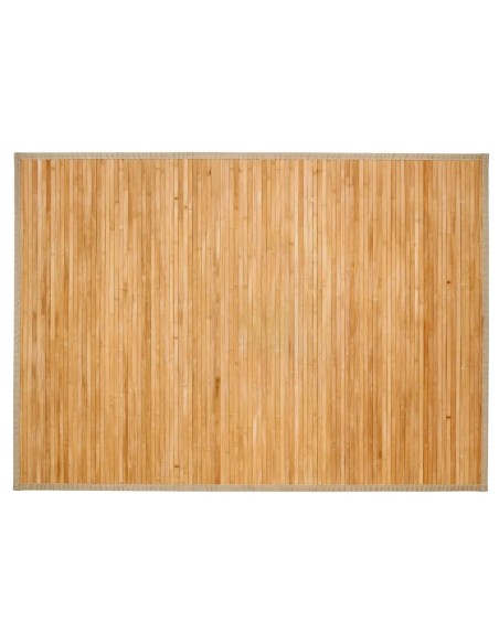 Tapis de bain bambou latté 120x170 Five