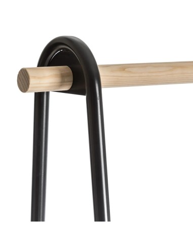 Portant à vêtements Jano simple Noir Five