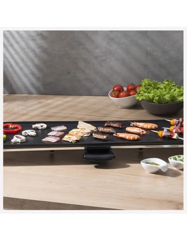 Plancha électrique 90 cm Noir Five