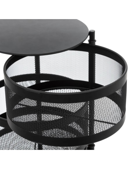 Resserre ronde rotative Mayaj Noir Five