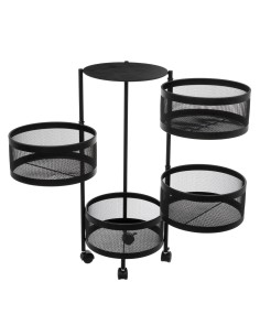 Resserre ronde rotative Mayaj Noir Five 2