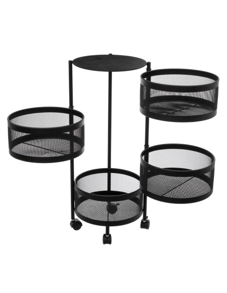 Resserre ronde rotative Mayaj Noir Five