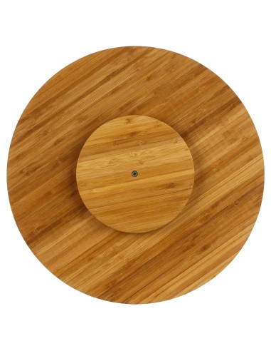 Plateau De Présentation Tournant D35 bambou Secret De Gourmet