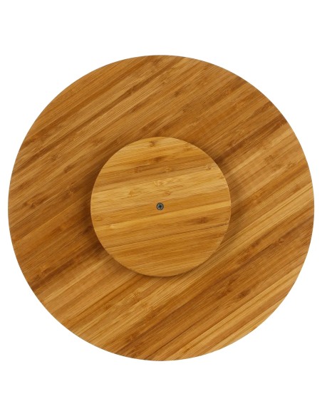Plateau De Présentation Tournant D35 bambou Secret De Gourmet