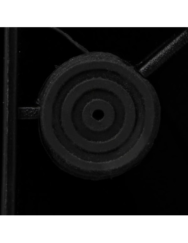 Poubelle de tri 2 bacs 2x30L Ariane Noire Five