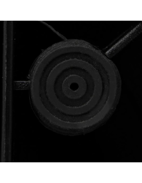 Poubelle de tri 2 bacs 2x30L Ariane Noire Five