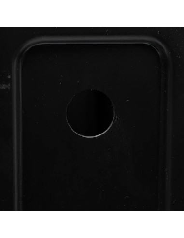 Poubelle de tri 2 bacs 2x30L Ariane Noire Five