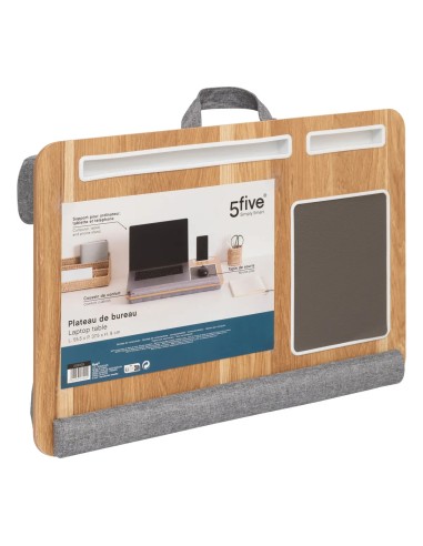 Plateau support ordinateur Athome Beige Five