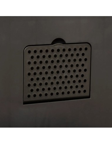 Poubelle à pédale carrée Delta 30L INOX Five